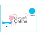 Gene false fir cu fir S&C Blue Elipsoidale, tip banda D/0.15 de 10mm + 10 Paduri din Gel